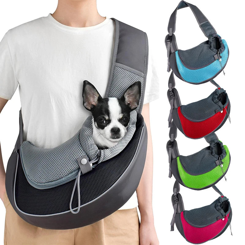 Hands Free Cross Body Pet Sling Carrier