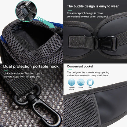 Hands Free Cross Body Pet Sling Carrier