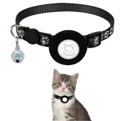Adjustable Cat Collar Compatible with Apple Airtag